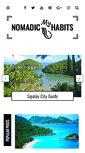 Mobile Screenshot of mynomadichabits.com